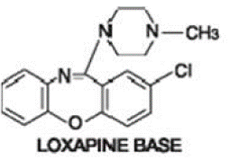 LOXITANE® (Loxapine Succinate) Structural Formula Illustration